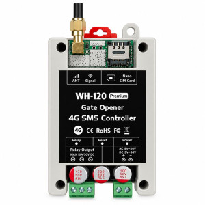 WH-120 PRO 4G GSM Gate Opener Controller