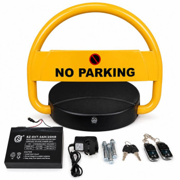 Rechargeable Automatic Parking Lock UAE Rechargeable Parking Lock with Remote Control UAE