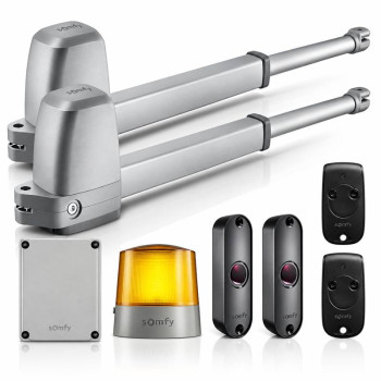 SOMFY IXENGO JS 3M 300KG Swing Gate Opener UAE SOMFY IXENGO JS 230V RTS Swing Gate Motor UAE